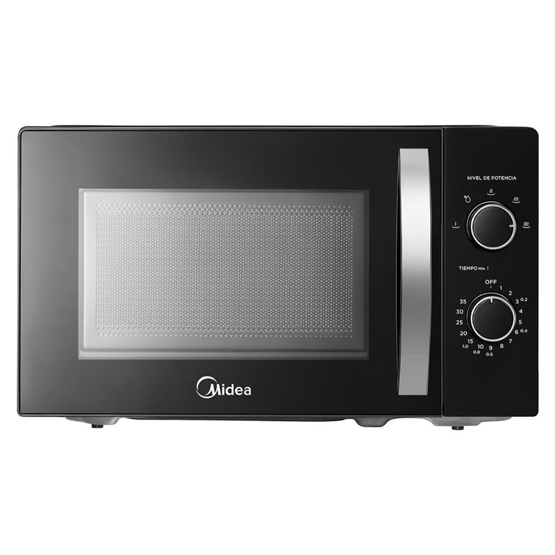 MIDEA - Microondas Mecánico 20 Lts Negro MMP-20NCJ9BK Midea
