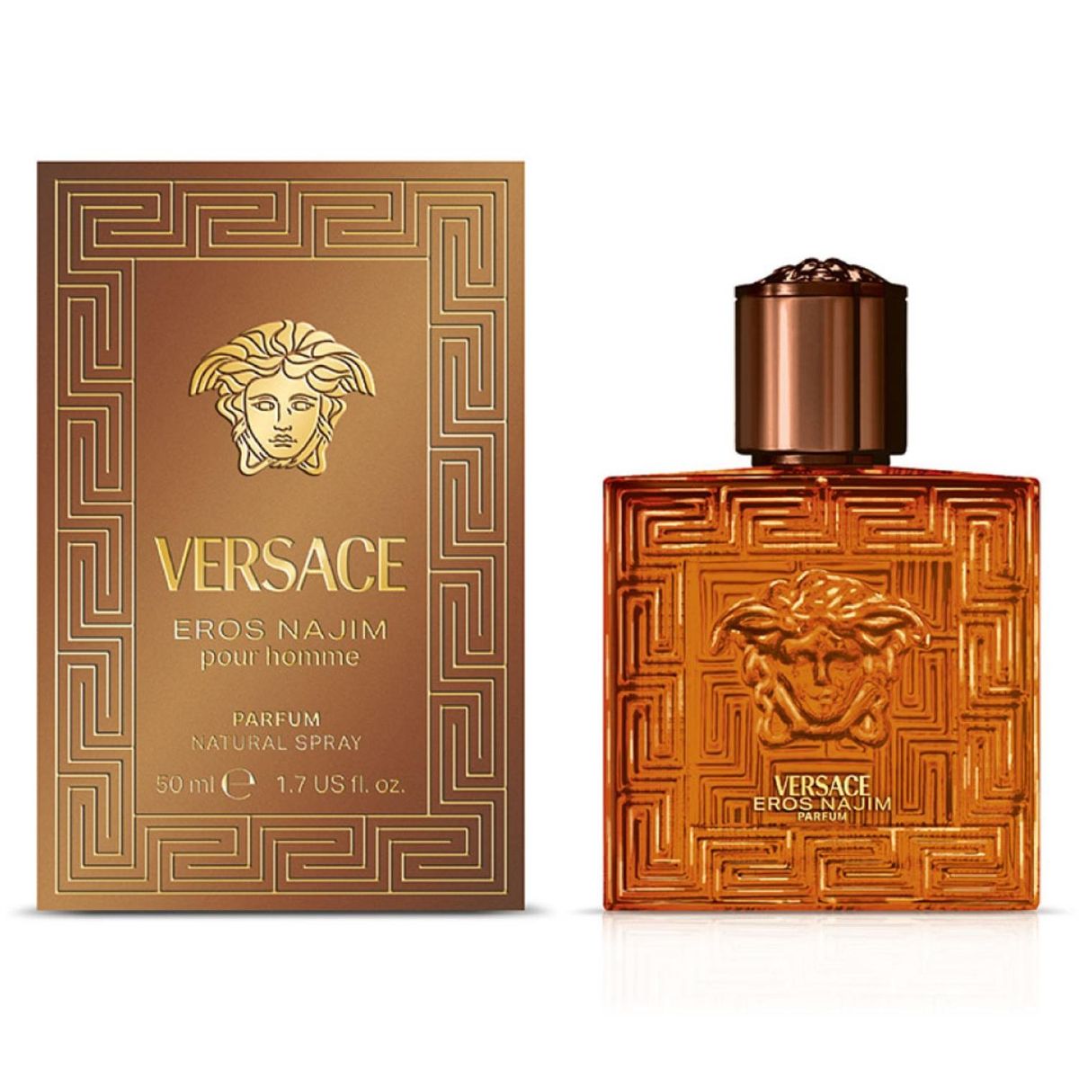 VERSACE - Perfume Hombre Eros Najim EDP 50 Ml Versace