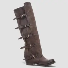 AS 98 - Bota Mujer Cuero Café