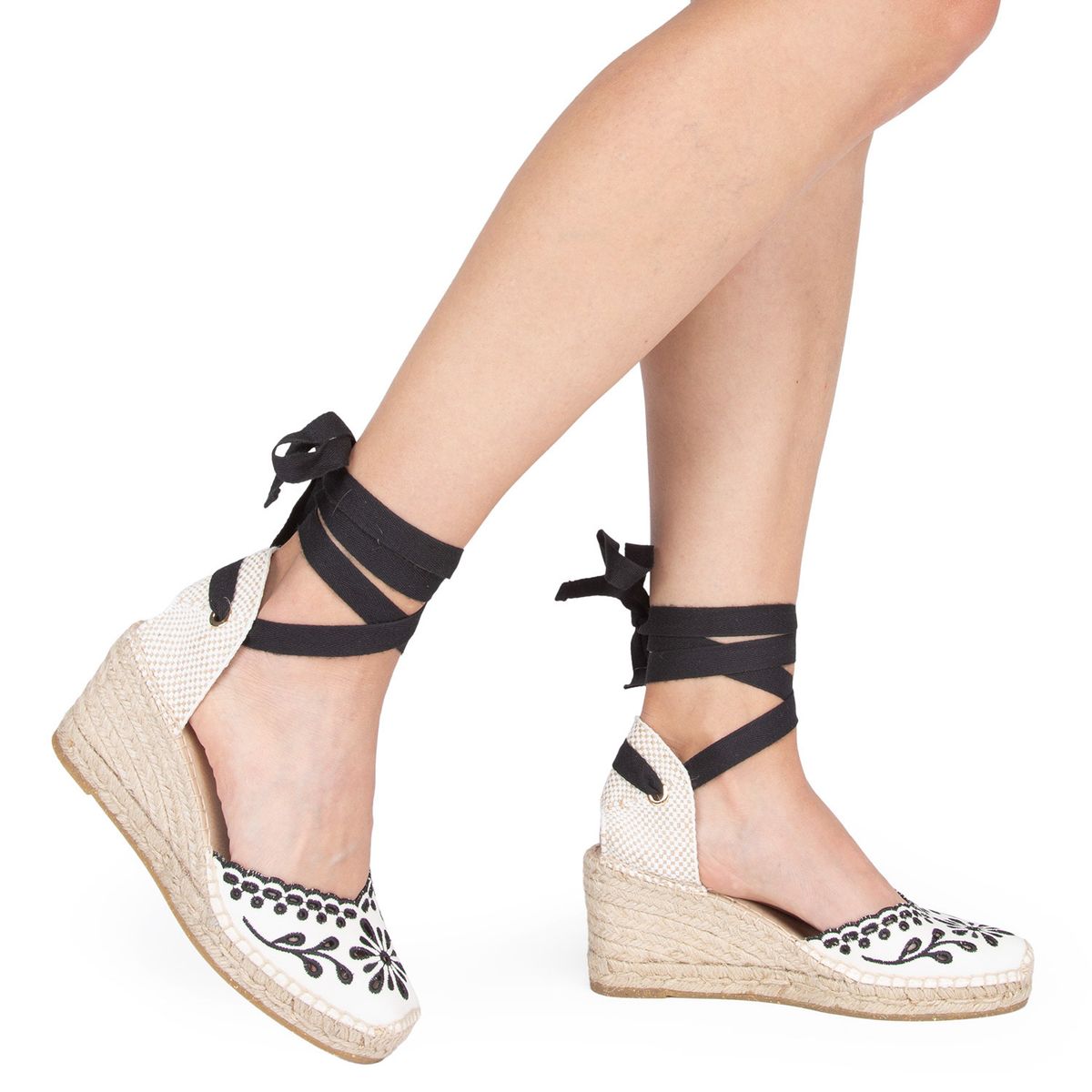 GACEL - Romero Alpargata Mujer Blanco Gacel