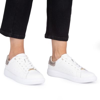 Imagen 2 del producto Rosalia Zapatilla Urbana Mujer Cuero Blanco