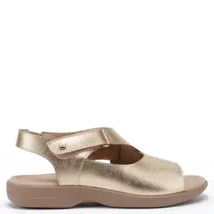 GACEL - Arely Sandalia Mujer Cuero Dorado