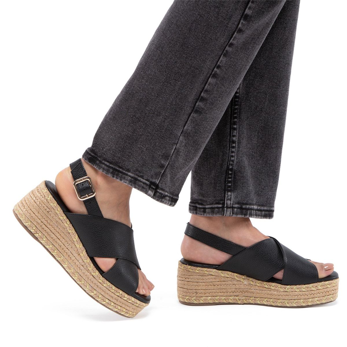 GACEL - Coni Sandalia Mujer Cuero Gacel