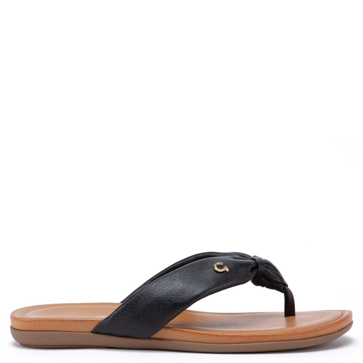 GACEL - Mila Sandalia Mujer Cuero Negro Gacel