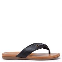 Mila Sandalia Mujer Cuero Negro