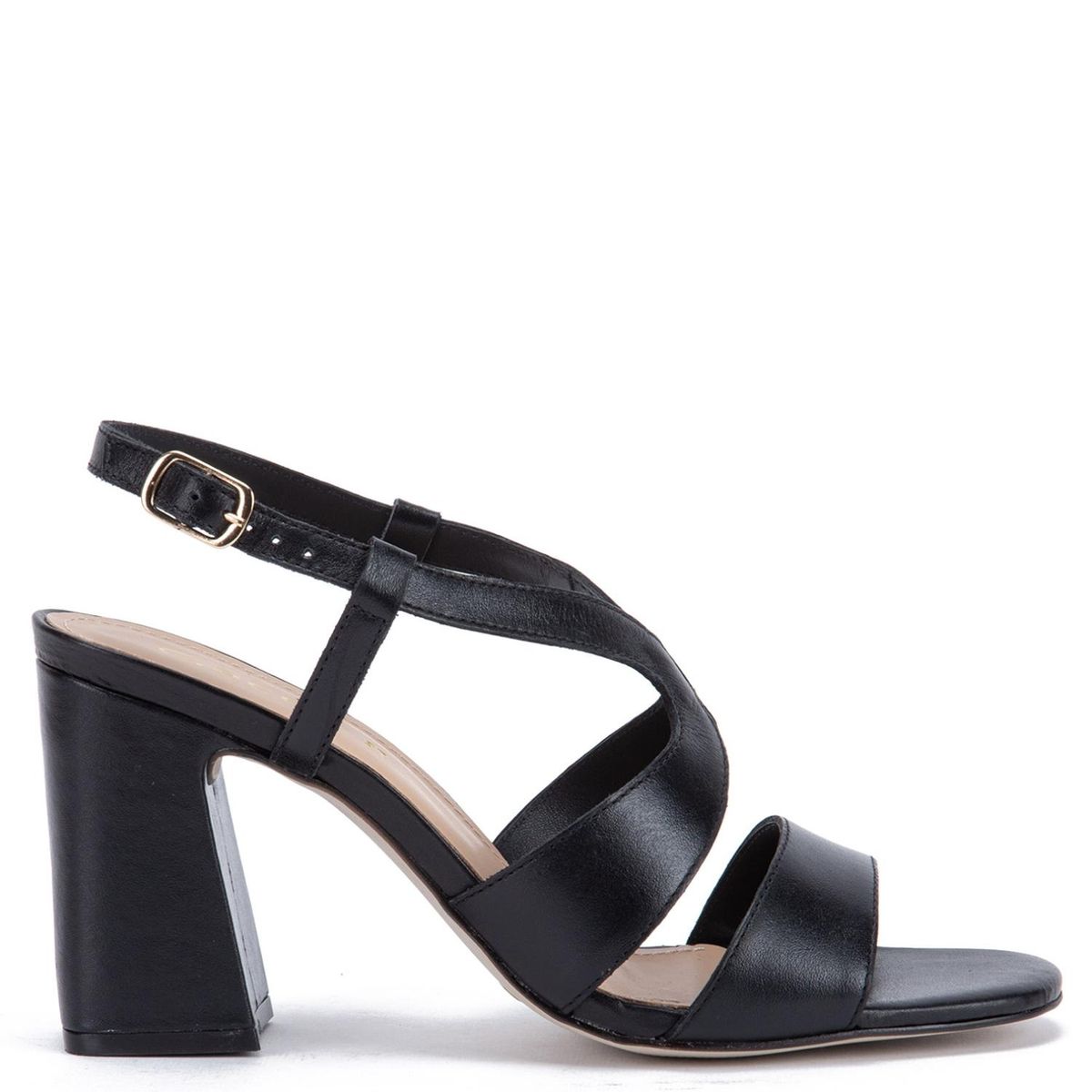 GACEL - Judith Sandalia Mujer Cuero Negro Gacel