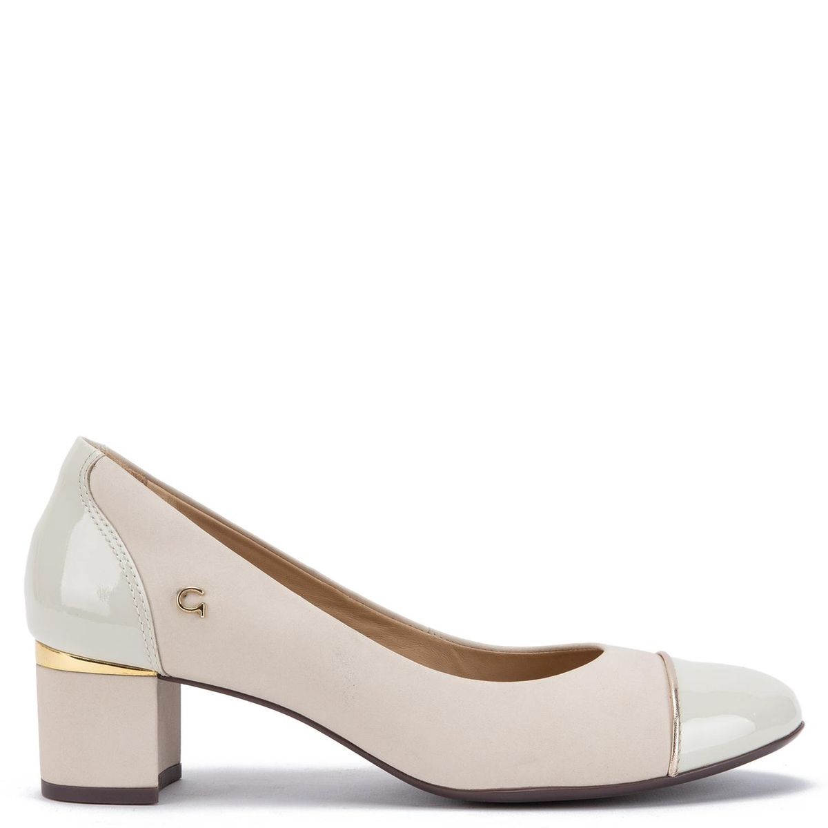 GACEL - Elisa Zapato Casual Mujer Cuero Beige Gacel