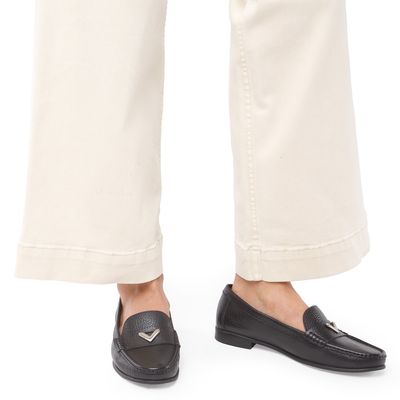 Imagen 2 del producto Siri Mocasín Mujer Cuero Negro