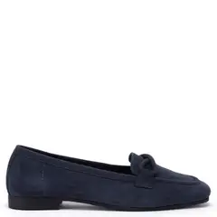 GACEL - Gemma Mocasin Mujer Cuero Azul