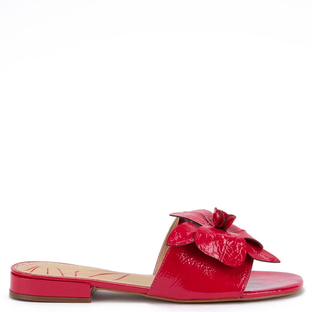 GACEL - Manuela Sandalia Mujer Cuero Rojo Gacel