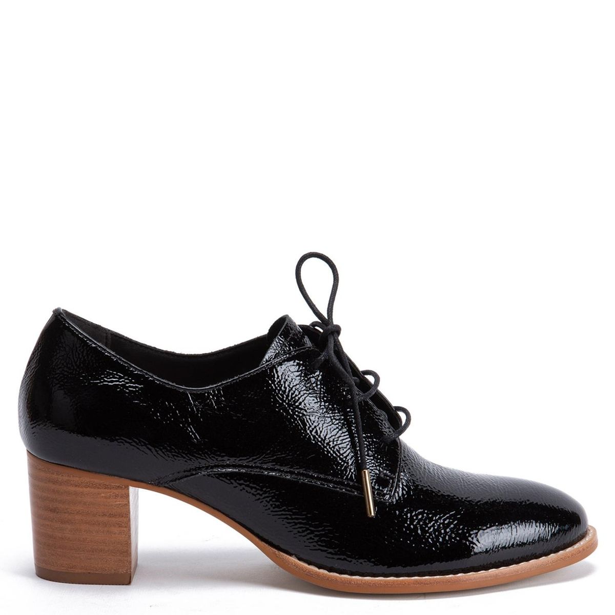 GACEL - Claudia Zapato Casual Mujer Cuero Negro Gacel