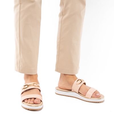 Imagen 2 del producto Mira Sandalia Mujer Cuero Beige