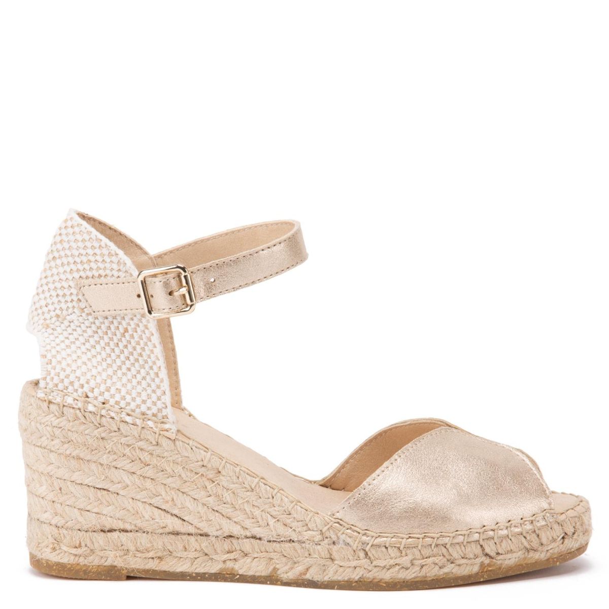 GACEL - Aleli Alpargata Mujer Dorado Gacel