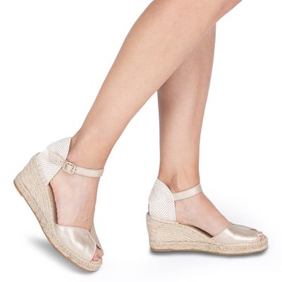 Imagen 2 del producto Aleli Alpargata Mujer Dorado