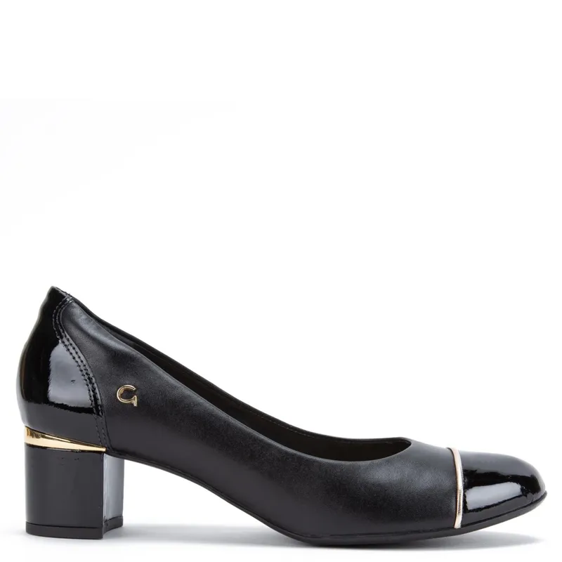 GACEL - Elisa Zapato Formal Mujer Cuero Negro Gacel