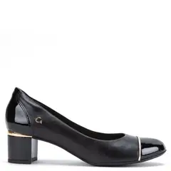 GACEL - Elisa Zapato Formal Mujer Cuero Negro