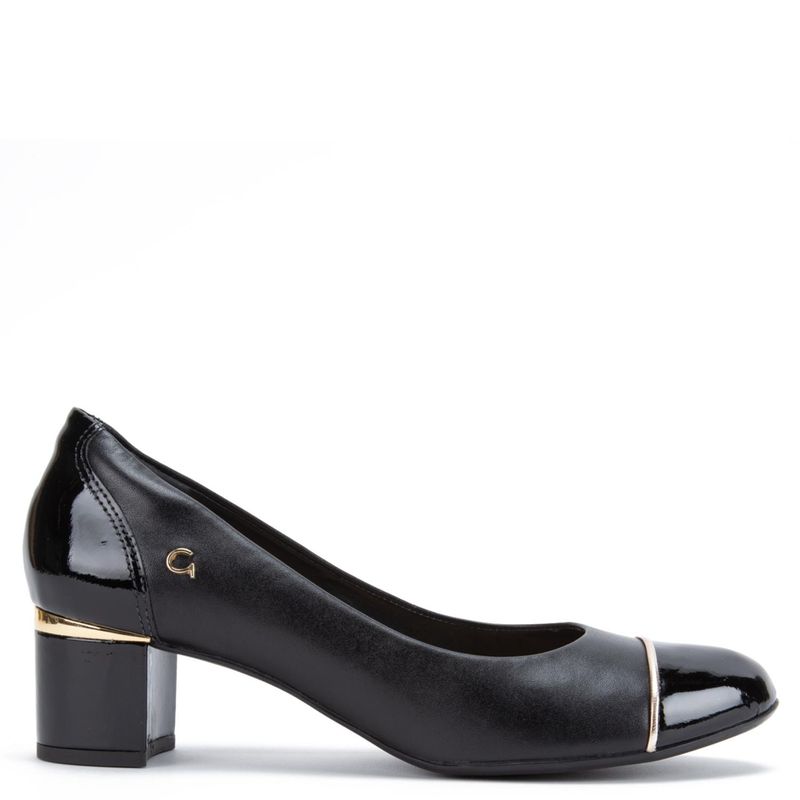 GACEL - Elisa Zapato Formal Mujer Cuero Negro Gacel