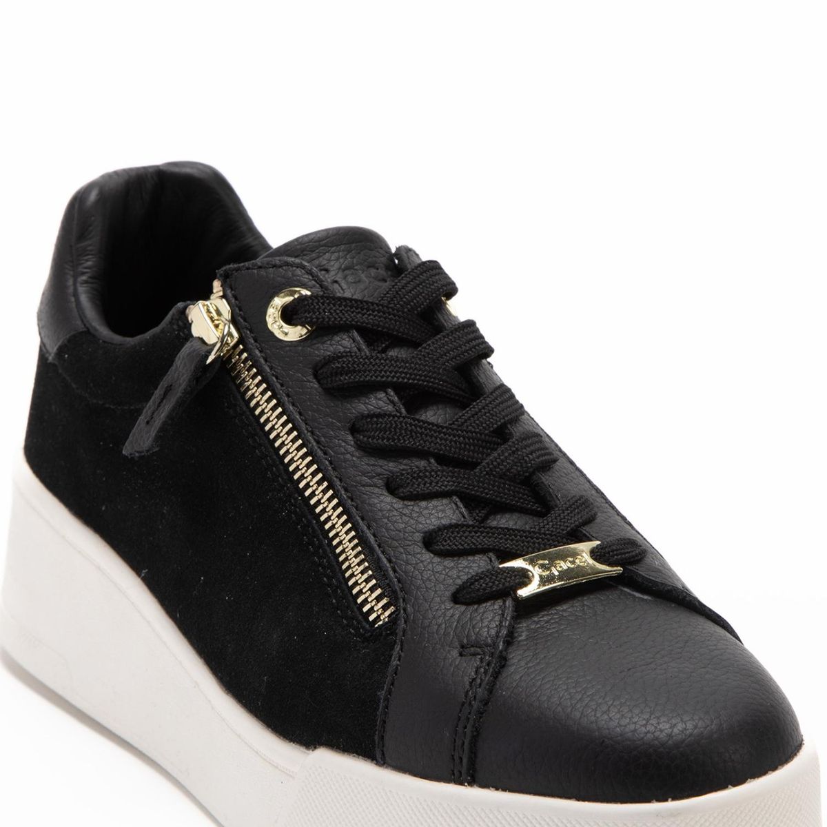GACEL - Lacy Zapatilla Urbana Mujer Cuero Gacel