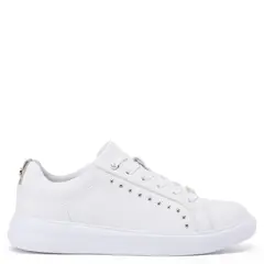 GACEL - Rosalia Zapatilla Casual Mujer Cuero Blanco