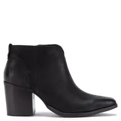 GACEL - Bruna Botín Mujer Cuero Negro