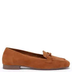 GACEL - Gemma Mocasin Mujer Cuero Café