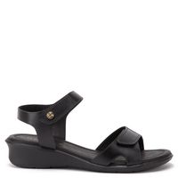 Melissa Sandalia Mujer Cuero Negro