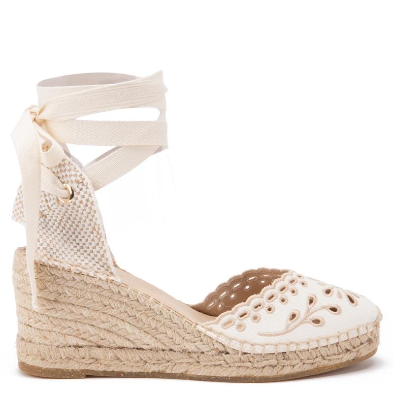 GACEL - Romero Alpargata Mujer Beige Gacel