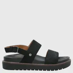 HUSH PUPPIES - Orero Sandalia Mujer Negro