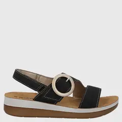 HUSH PUPPIES - Capreno Sandalia Mujer Negro