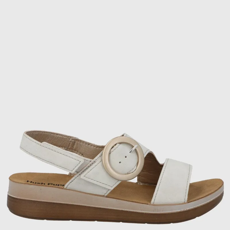 HUSH PUPPIES - Capreno Sandalia Mujer Blanco Hush Puppies
