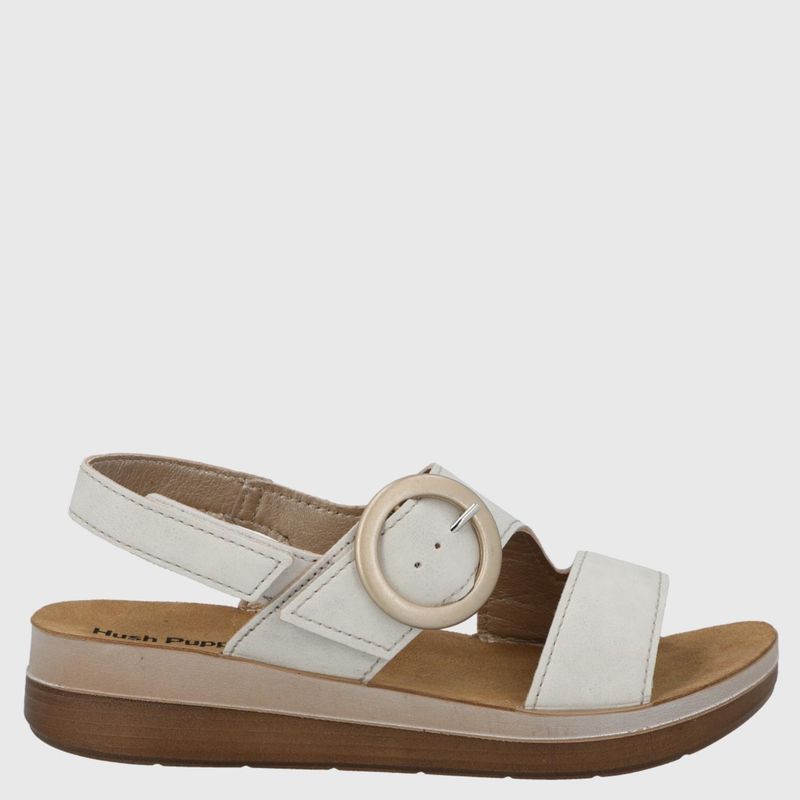 HUSH PUPPIES - Capreno Sandalia Mujer Blanco Hush Puppies