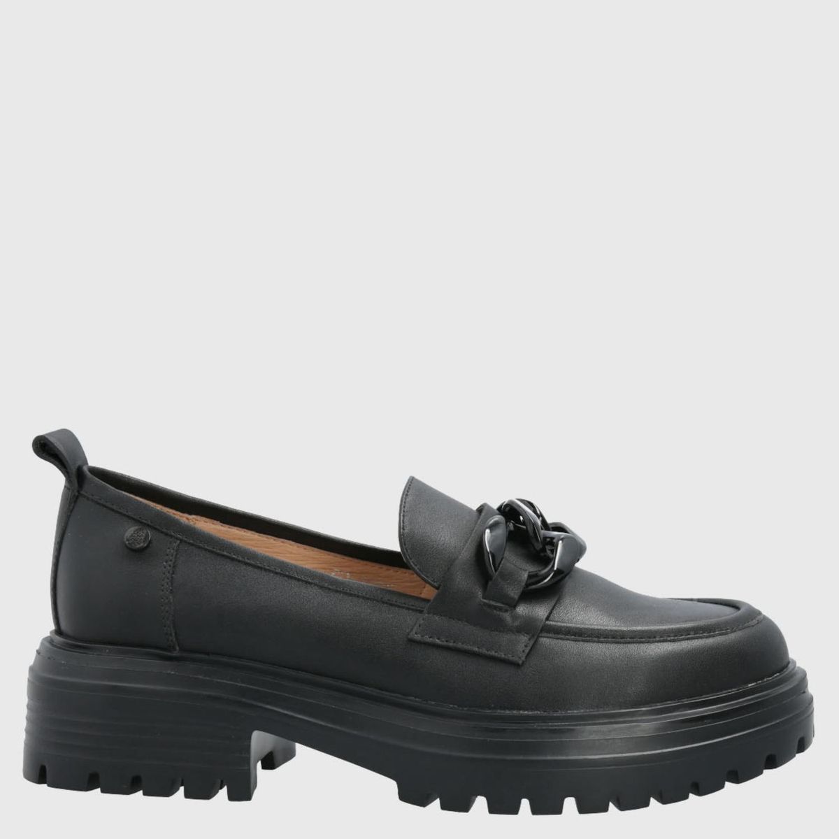 HUSH PUPPIES - Leboni Mocasín Mujer Negro Hush Puppies