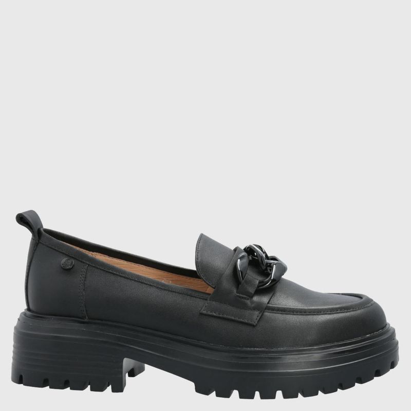 HUSH PUPPIES - Leboni Mocasin Mujer Negro Hush Puppies