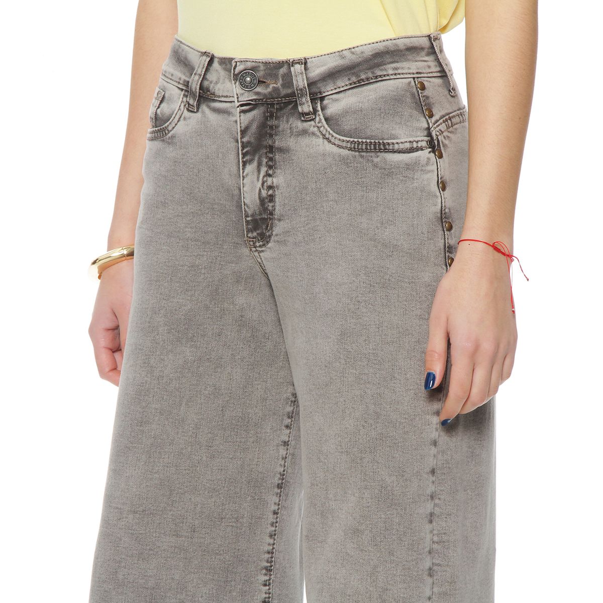 WADOS - Jeans Recto Tiro Alto Mujer Wados