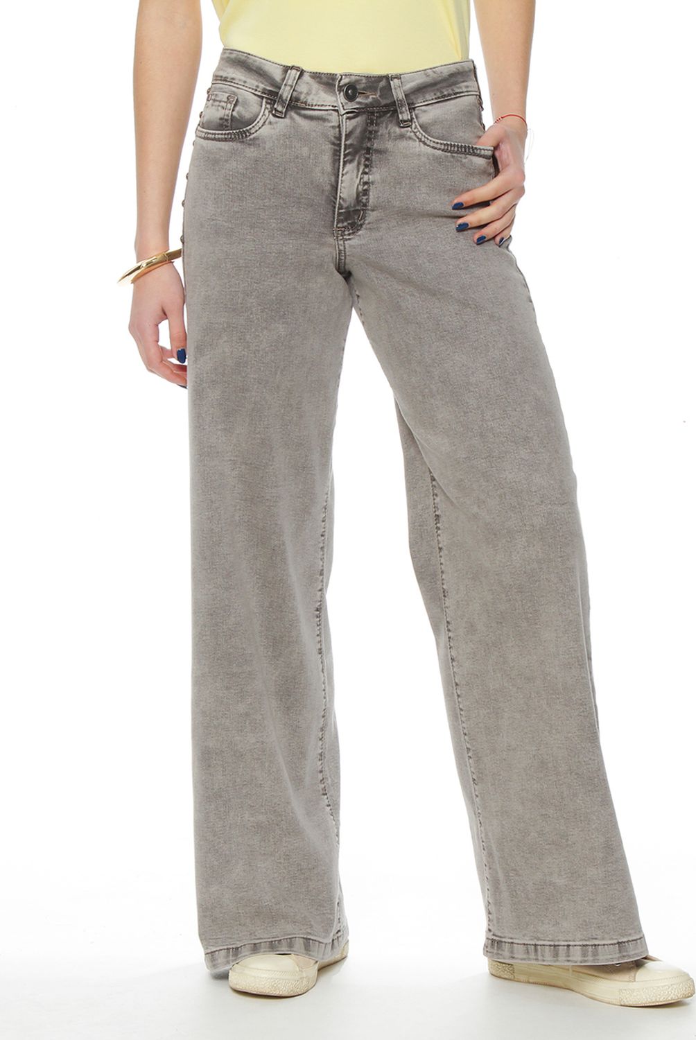 WADOS - Jeans Recto Tiro Alto Mujer Wados