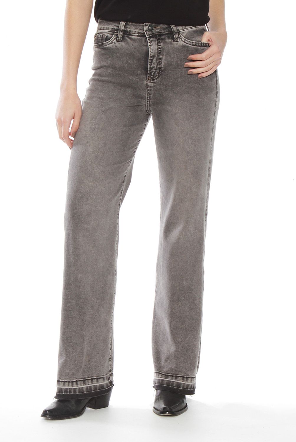 WADOS - Jeans Recto Tiro Alto Mujer Wados