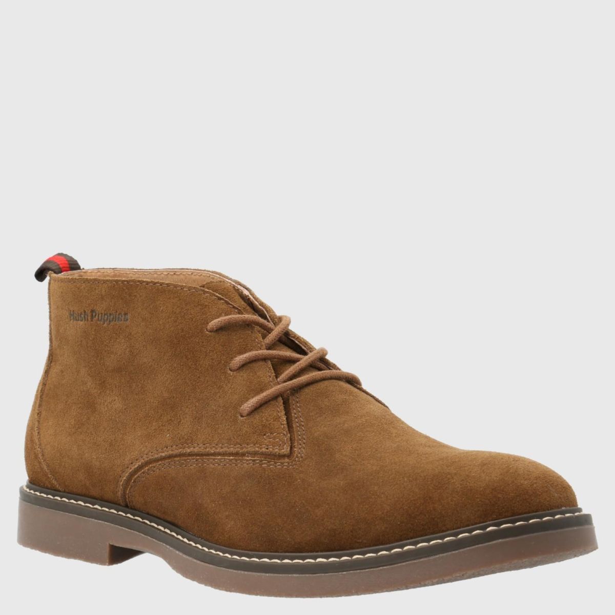 HUSH PUPPIES - Safari Botín Cuero Hombre Hush Puppies