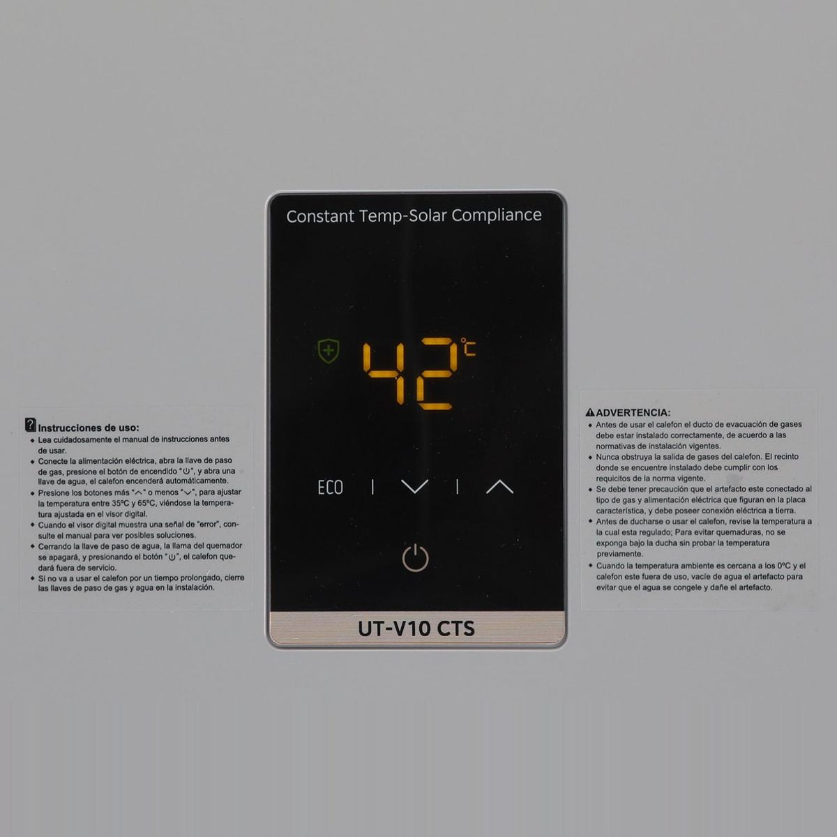 URSUS TROTTER - Calefon Tiro Forzado V 10 Lt Gas Natural Ursus Trotter