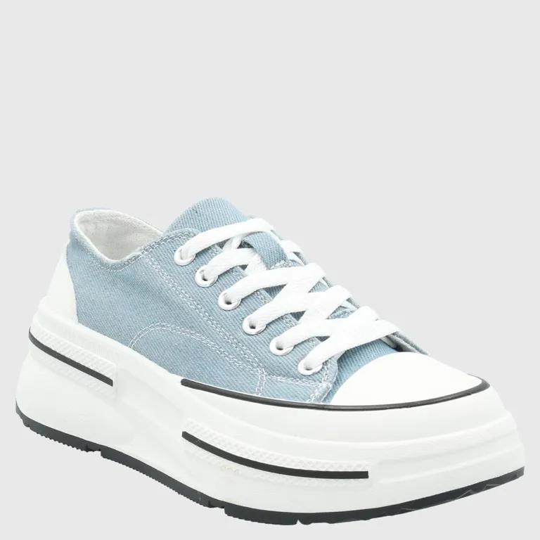Beppo Zapatilla Urbana Mujer Celeste