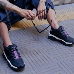 CAT - Reactor Zapatilla Urbana Mujer Negro