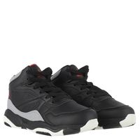 Zapatilla Urbana Hombre Cuero Negro