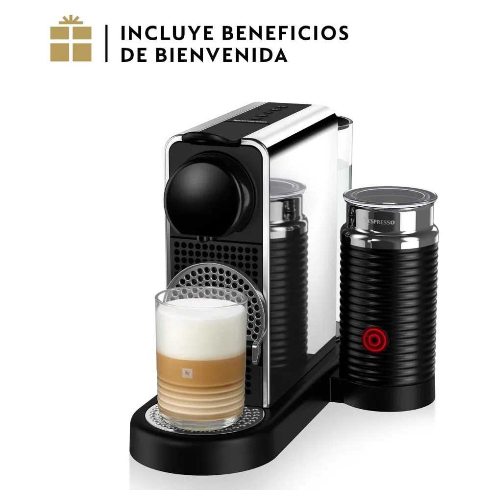 Nespresso Citiz Platinum & Milk Acero Inoxidable, foto 2