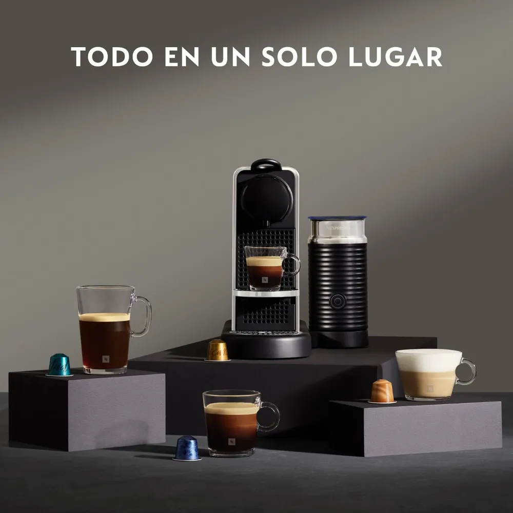 Nespresso Citiz Platinum & Milk Acero Inoxidable, foto 8