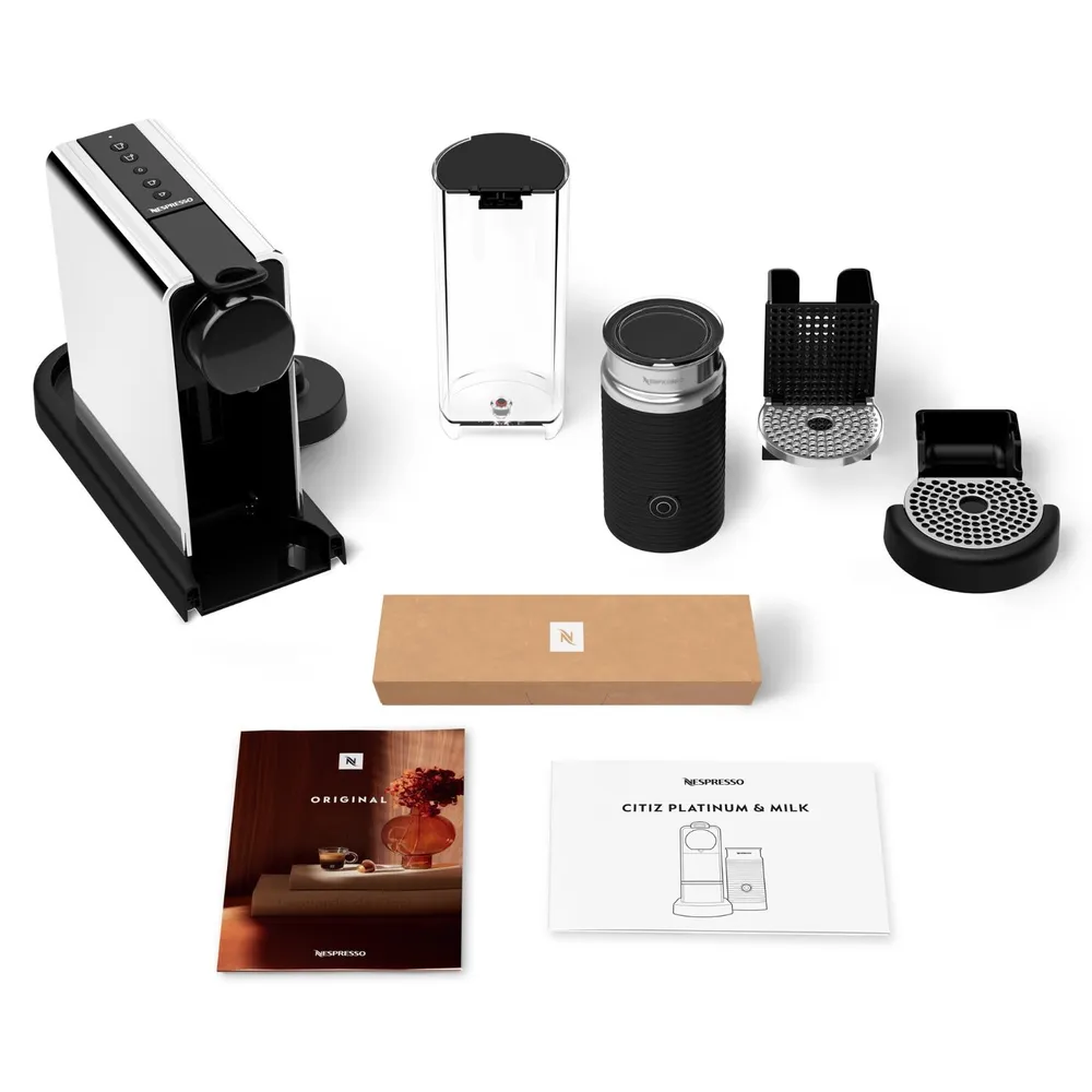 Nespresso Citiz Platinum & Milk Acero Inoxidable, foto 13