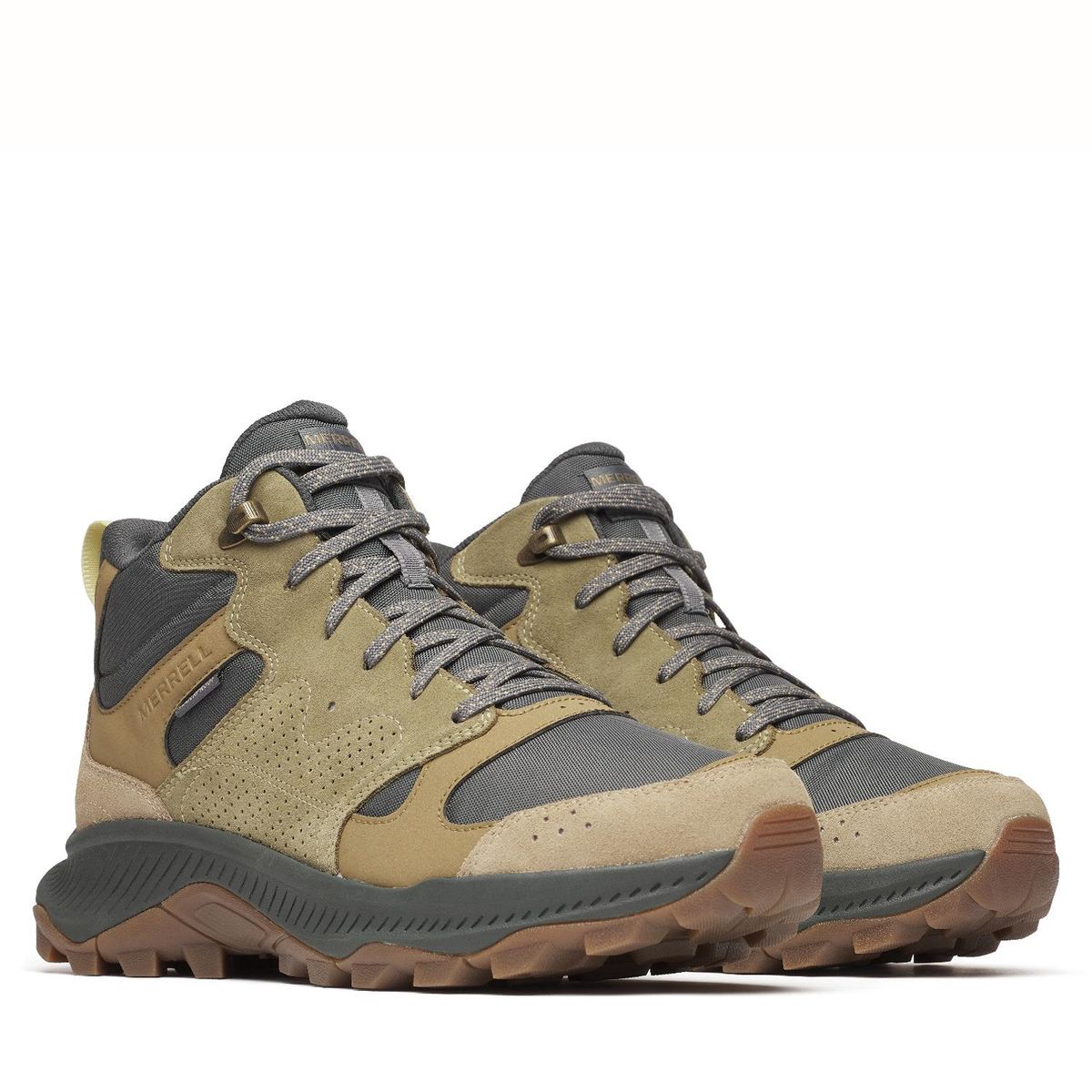 MERRELL - Tempo Sol Mid Wp Botín Hombre Café Merrell
