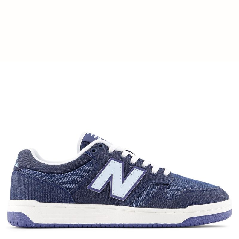 NEW BALANCE - 480 Zapatilla Urbana Hombre Cuero Azul New Balance