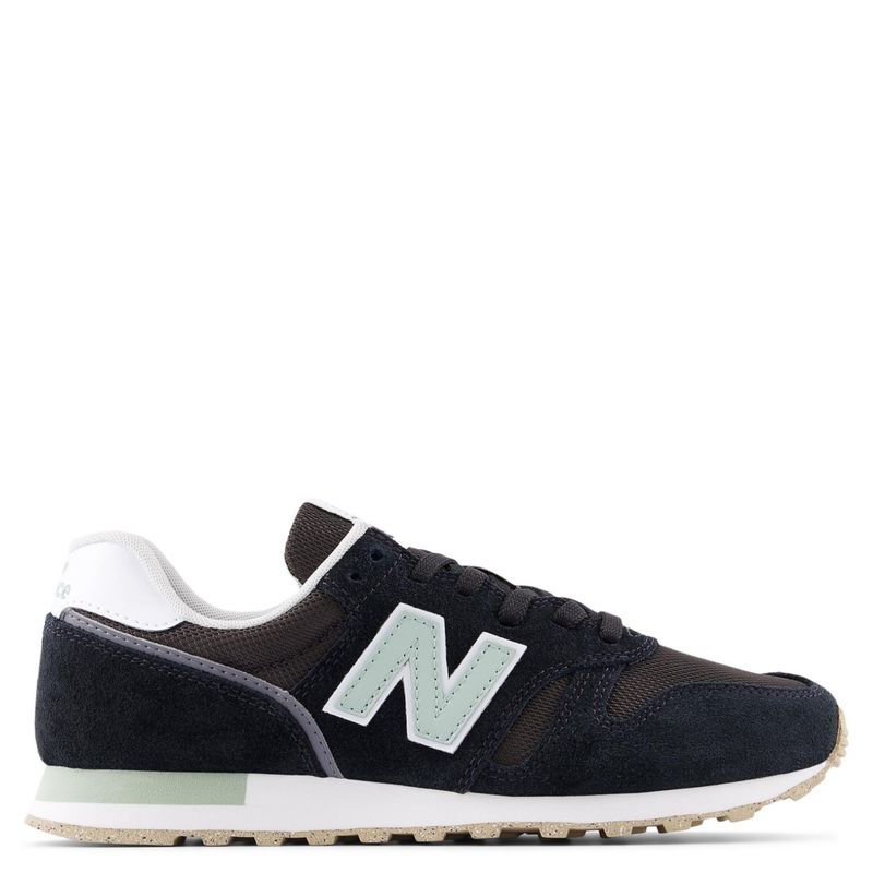 NEW BALANCE - Zapatilla Urbana Mujer Cuero Negro New Balance