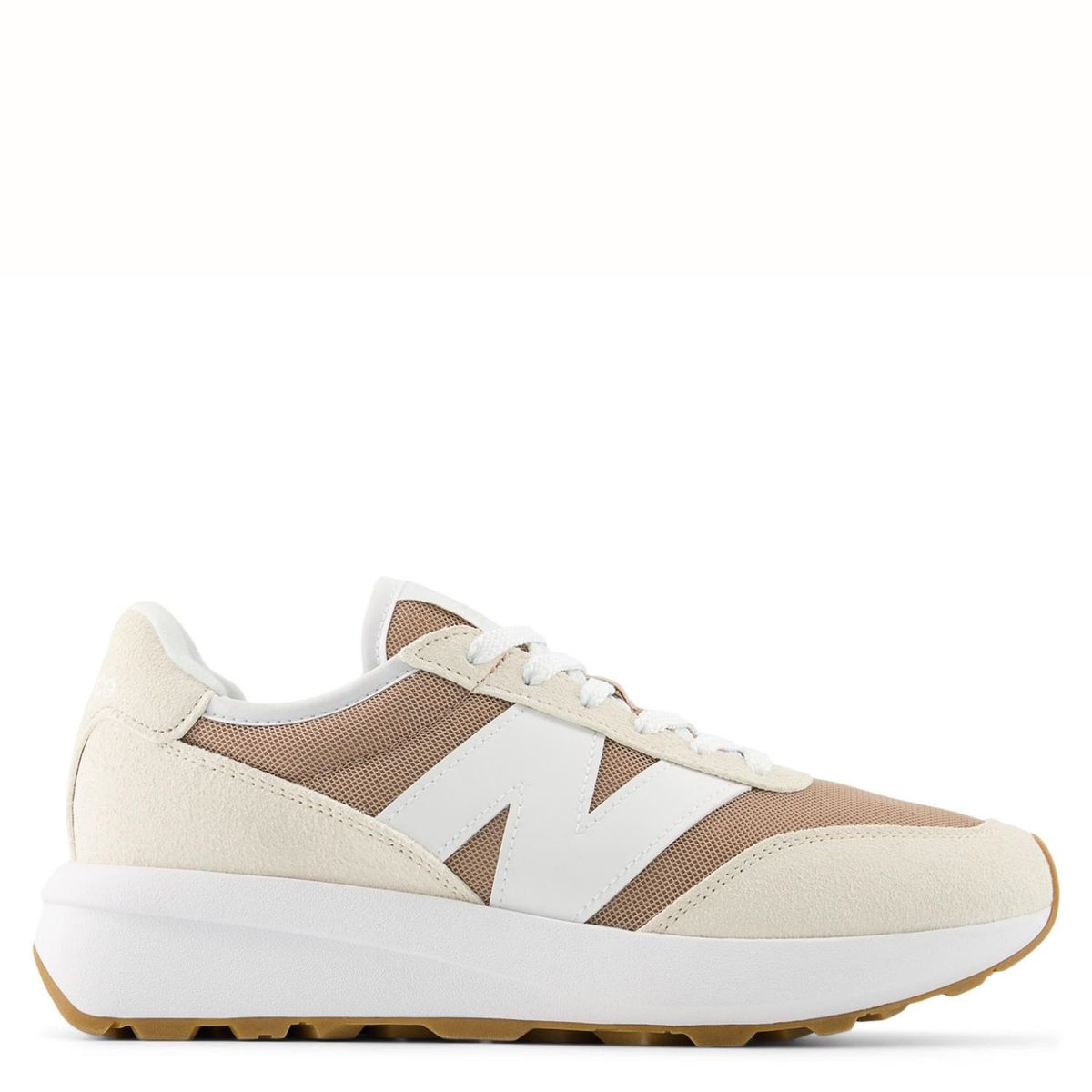 NEW BALANCE - Zapatilla Urbana Mujer Cuero Beige New Balance