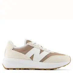 NEW BALANCE - Zapatilla Urbana Mujer Cuero Beige