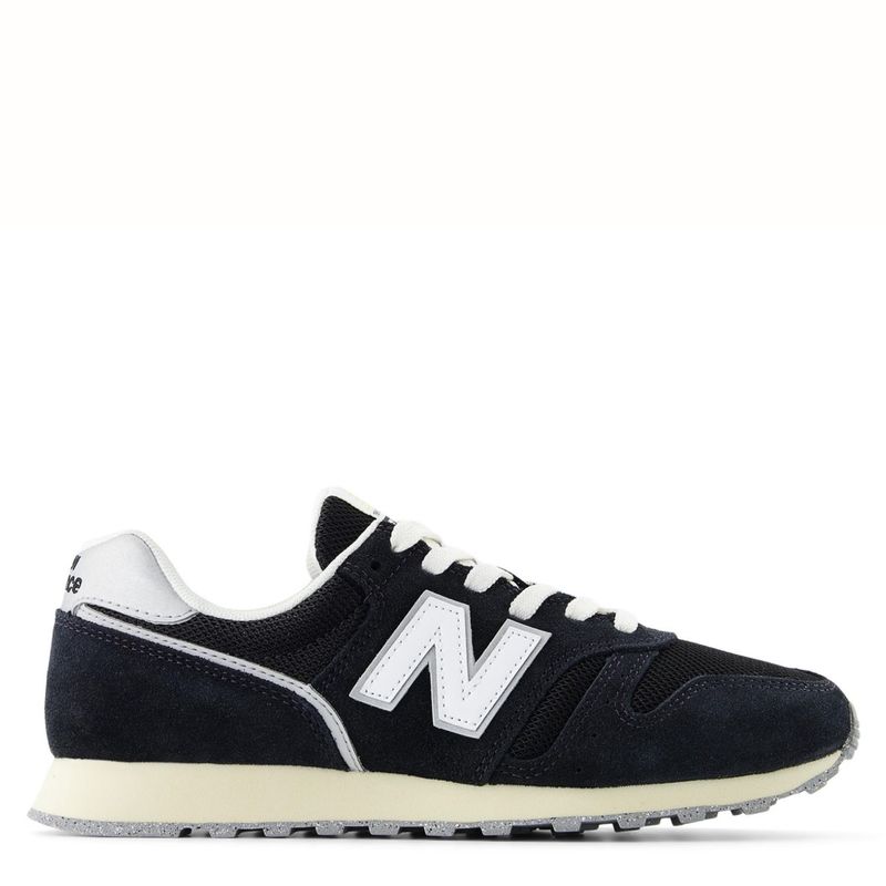 NEW BALANCE - Zapatilla Urbana Mujer Cuero Negro New Balance